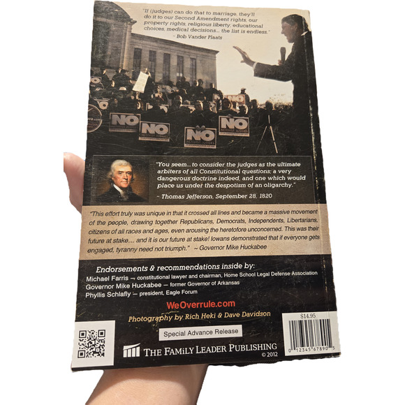 We overrule by Barb Heki & Vicki Crawford family leader publishing *signed* - Picture 2 of 9